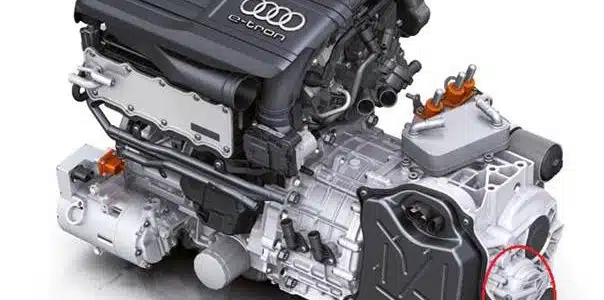 Audi A3 E-tron C 0DD: Undichtigkeit des Getriebedeckels