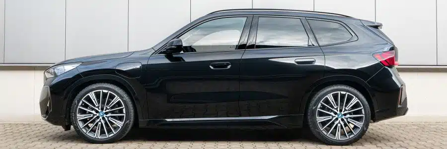 Der bmw x1 25e / 30e mit h & r tieferlegungsfedern